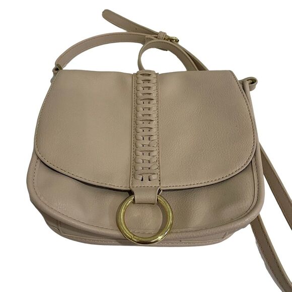 olivia + joy Handbags - Olivia + Joy beige gold long crossbody handbag Purse - Faux Leather - boho